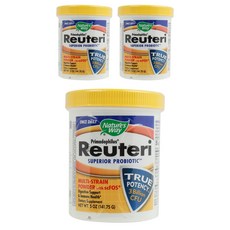 Nature's Way 然萃維 Primadophilus Reuteri 30億益生菌粉, 3罐, 141.75g