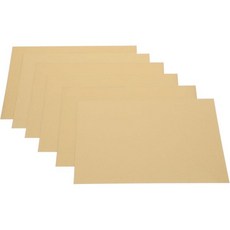 Veemoon 6개 진주빛 금속판 승화 표지판 알루미늄 공백 사진 벽 포스터, Golden