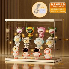 盲盒 手辦 透明 展示櫃 收納盒, 1個