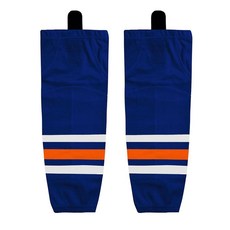 RVOKYE 훈련 및 게임용 프로 아이스 하키 양말 - 고밀도 메시 빠른 건조 통기성 하키 양말 청소년 성인용 Ht10-레드 L, Ht24-블루