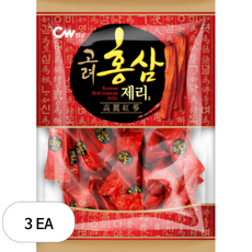 청우식품 고려 홍삼 제리 2, 350g, 3개