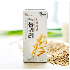 네이처세븐 통귀리 오리지널 두유 24개입, 1박스, 190ml