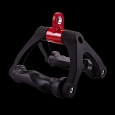 손모양 삼두 그립 블랙레드 케이블 말굽형 풀다운 밀당, 나일론 합금 V자형 블랙레드, 나일론 합금 V자형 블랙 레드, 1개