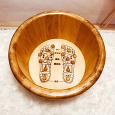 습식 원목 편백나무 이어싱글 깊은 업소용 사우나 26높이 대야 더블 훈증기 각탕기 족욕통, 1개, C. 26