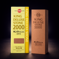 일제숫돌 킹 칼 가위 연삭 연마 2000방 숫돌 칼갈이, 1개