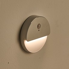 LED 사는잼 자석 발목 계단 스텝 센서등 조명, 라운드, 1개