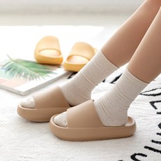 에이블팩토리 통통 거실화, 베이지, 1개