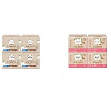 좋은느낌 유기농 순면커버 프리미엄 생리대 날개형, 중형, 14개입, 8개