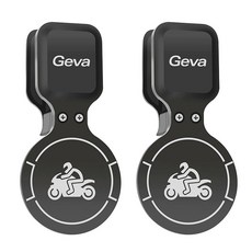 반모 오토바이 클립 적용 블루투스 이어폰 초경량 스쿠터 바이크 배달 방수 고정, 개조 클립 1쌍, 기본 모델명/품번