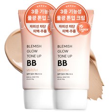 라누엘르 블레미쉬 글로우 톤업 물광 비비크림 SPF50+ PA+++, 2개, 50g, 21호
