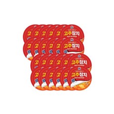 사조 고추 참치 135g x 24캔 안심따개