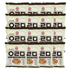 오라면 NEW K라면 오뚜기 진한국물 오라면 120G, 16개