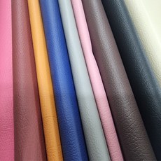 인조가죽 레자 원단 합성피혁 방수천, 일반브라운
