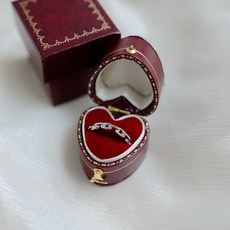 엘블랑꼬 앤틱 반지 보관함 웨딩 밴드 프로포즈 예물 돌반지 케이스