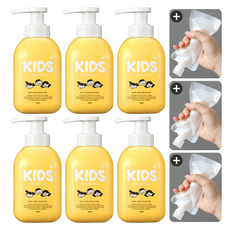TS 키즈 샴푸 + 소분 파우치, 6개, 400ml