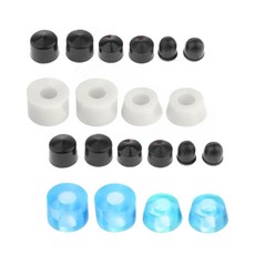 shangren 20pcs 스케이트 보드 바퀴 키트 야외 스케이트를위한 내구성 LED 플래시 조명, PU, 하얀, 1개