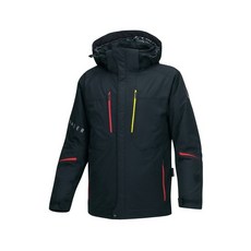 푸조 스키복 보드복 패딩 후드 점퍼 블랙 FZ830-1