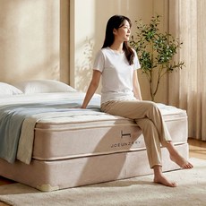 조은자리 원룸 1인용 더블 침대 매트리스 바닥 허리에 좋은 스프링 매트리스 S SS Q K, 베이지, 27cm, 05 소프트 S, 중간 부드러움