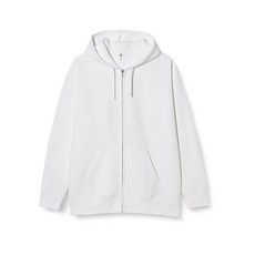 글리머 10.0 온스 드라이 뒷 후리스 집업 후드 00348-AFZ 남성 남성 화이트 일본 LL 일본 사이즈 2L 상당