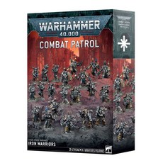 WARHAMMER 40 000 Combat Patrol: Chaos Space Marines Iron Warriors 戰鬥巡邏隊 鋼鐵勇士, 1個