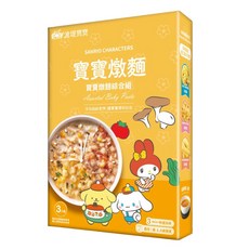 波堤寶寶 寶寶粥 好壯牛蘋果粥 6個月以上副食品 3分鐘加熱即食粥, 1個, 寶寶燉麵綜合組 / 7220
