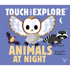 (영문도서) Touch and Explore: Animals at Night Hardcover, Twirl, English, 9782408015985