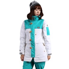 슈가포인트 여성 보드복/스키복 자켓 얇은 기능성 패딩 고어텍스기능 Mela J1