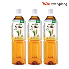 광동 밀싹보리차 1.5L x 6pet (유무라벨 랜덤발송), 6개