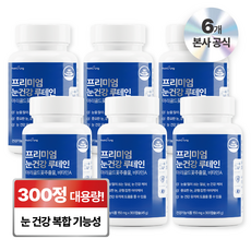 뉴트리정 프리미엄 눈건강 루테인 대용량, 6개, 300정 6개, 300정