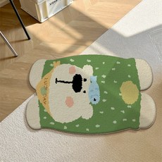 모조 카펫 귀여운 소녀 머리맡 엔드 침실 거실 쿠션 담요 소파 하이, 40x60cm15.7x23.6in, Lie Lie