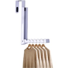 마크케인 1팩 더 도어 행거 후크 세탁 코트 수건 가방 모자 현관 욕실 및 침실용 드릴 사용 금지, 1