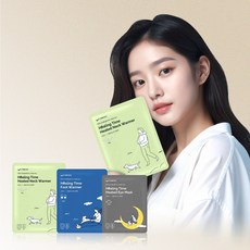 코모디 힐링타임 온열팩 슬립온 눈 목 발 찜질팩 3종 키트, 1세트