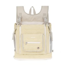 HiDream寵生幾何 山谷軟FuFu系列-胸前寵物外出包, 黃油布丁, 1個