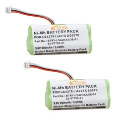 Motorola Symbol LI4278 DS6878 바코드 스캐너 용 900mAh Ni-Mh LS4278-M 배터리 82-67705-01 BTRY-LS42RAAOE-01, 2 Pcs, 02 2 Pcs