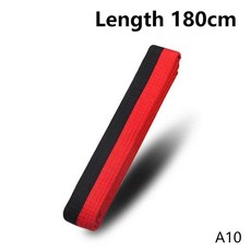 복싱 헤드기어 격투기 태권도 용 컬러 랭킹 벨트 면 무술 유도 가라테 합기도 유니폼, 1개, [10] A10