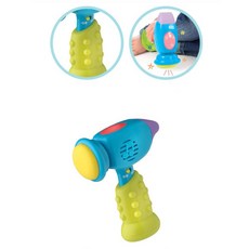 led 불빛나는 뿅망치 멜로디 유아 어린이 장난감 해머 14개월, 빛나는멜로디 아기망치, 1개