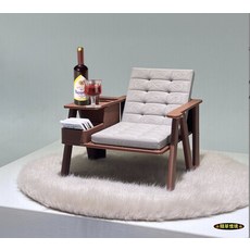 仿真模型 迷你椅子配件組 附酒杯 雜誌 尺寸 9x9x8.5cm, 全套14件（椅+10書+酒瓶+酒杯+地毯, 1套