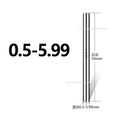 1Pc 0.1-0.49mm 0.5-5.99mm 6-9.99mm 원통형 핀 게이지 부드러운 플러그 홀 스텝 측정 도구, 01 0.5-5.99mm   1pcs, 10 0.5-5.99mm