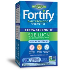 Nature's Way 然萃維 Fortify 500億日常益生菌素食膠囊, 30顆, 1罐