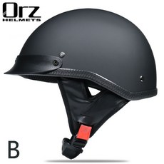 電動車頭盔/非摩托車頭盔/頭盔/半盔/DOT認證, 亞黑色(B款):L, 1個