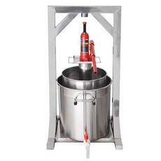 유압 착즙기 쥬서기 탕약 짜는 포도즙 기계 대용량 스퀴저 압착기, 22L 필터백 17.5kg