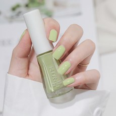 水性速乾指甲油 顯白亮片可撕拉 指甲油, 06#櫻草色,正常規格, 1個