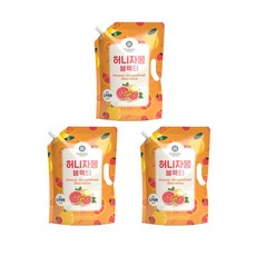 맥널티 아이스 허니자몽 블랙티 1리터 묶음행사, 1L, 3개