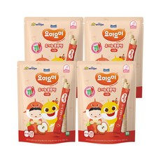 (매일)매일 요미요미 유기농 롱롱뻥 사과 24G 4봉, 사과맛, 4개