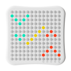 9 in 1 전자 오목 바둑판 스마트 전자오목판 AI 보드게임 초보자 사고훈련, 1개, 흰색01