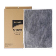 夏普 FU-D80T-W專用甲醛濾網 FZ-D80VFE, 1個