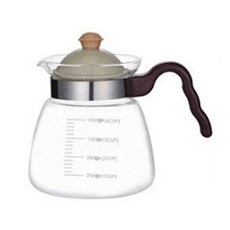 DHK 유리포트 1L/유리주전자, 1L, 1개