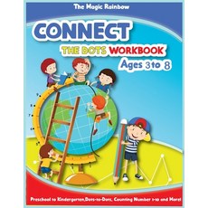 Connect The Dots Workbook Ages 3 to 8: Preschool to Kindergarten Dots to Dots Counting Number 1-1... Paperback, ABCD Ltd, English, 9781801449489