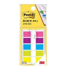 EVERYBAO 포스트잇 플래그 분류용 필름 5색 독특한노트 메모지