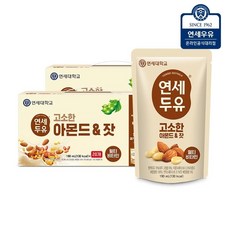 연세두유 아몬드 잣 두유 파우치 190ml, 40개